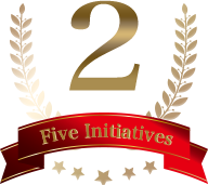 Five initiatives