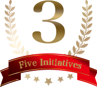 Five initiatives