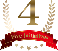 Five initiatives